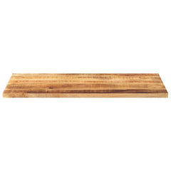 Table Top 60x60x2.5 cm Square Solid Wood Rough Mango Thickness 25 mm Rough Mango wood(natural) 120 cm