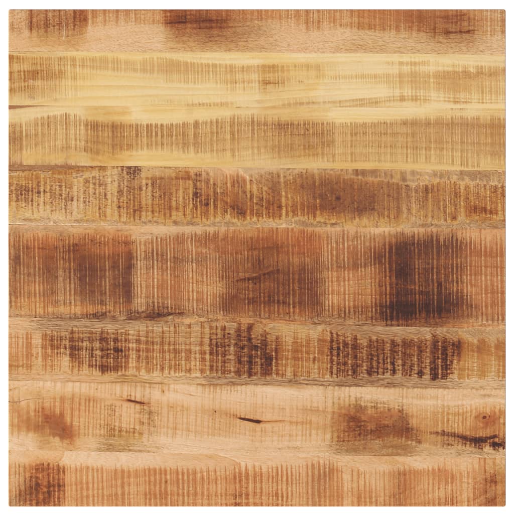 Table Top Square Solid Wood Rough Mango Thickness wood(natural