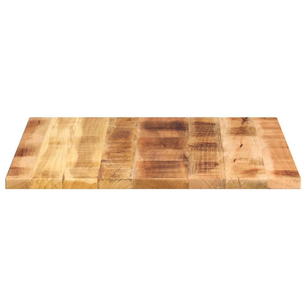 Table Top Square Solid Wood Rough Mango Thickness wood(natural