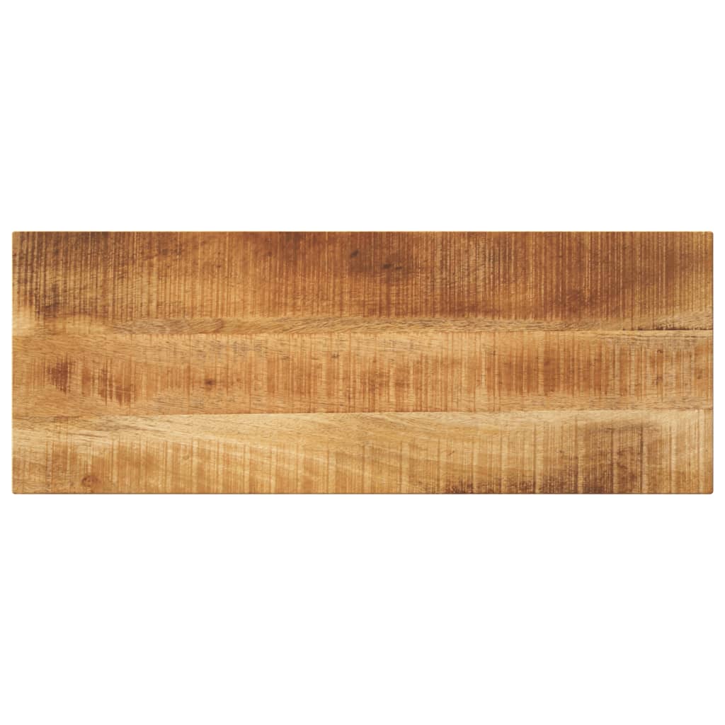vidaXL Table Top 80x40x3,8 cm Rectangular Solid Wood Rough Mango 1