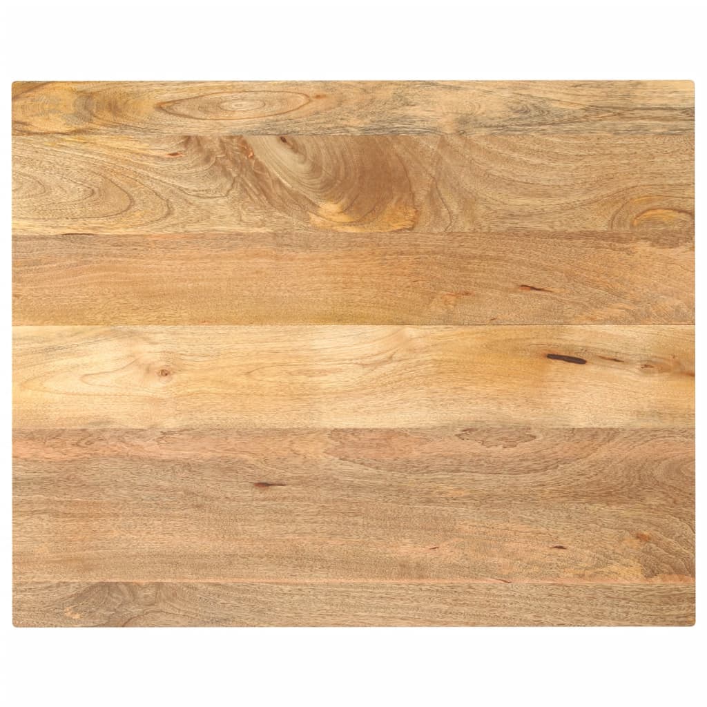 vidaXL Table Top 90x80x3,8 cm Rectangular Solid Wood Mango 1