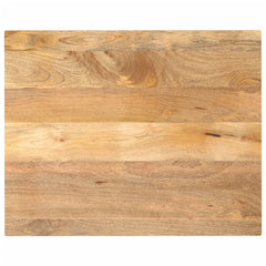 vidaXL Table Top 90x80x3,8 cm Rectangular Solid Wood Mango 1