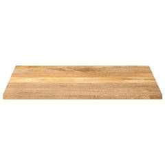 vidaXL Table Top 90x80x3,8 cm Rectangular Solid Wood Mango 3