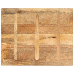 vidaXL Table Top 90x80x3,8 cm Rectangular Solid Wood Mango 4
