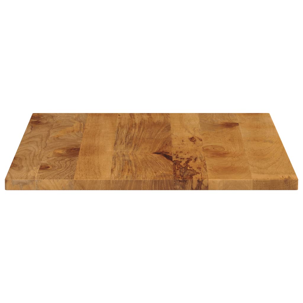 Table Top 80x80x2.5 cm Square Solid Wood Mango Thickness 25 mm Mango wood(oak finish) 90 cm