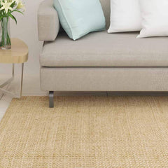 Sisal Rug for Scratching Post Width 80 cm Light Brown 350 cm