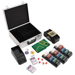 vidaXL Poker Chip Set 300 pcs 4 g 1