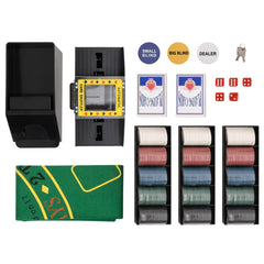 vidaXL Poker Chip Set 300 pcs 4 g 3