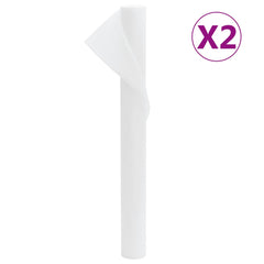 vidaXL Plant Fleece 2 Rolls 70 g/m² 10x1,6 m 1