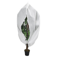 vidaXL Plant Fleece Covers with Zip 4 pcs 70 g/m² 1.2x1.8 m 2