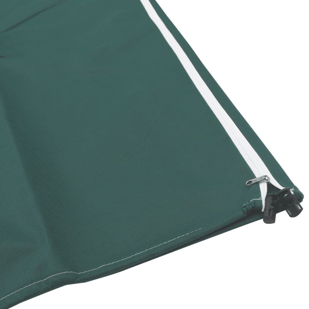 vidaXL Plant Fleece Covers with Zip 2 pcs 70 g/m² 3.93x3.5 m 6