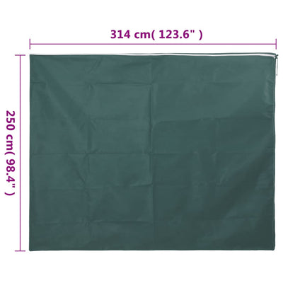 Plant Fleece Covers with Zip 4 pcs 70 g/m² 3.14x2.5 m