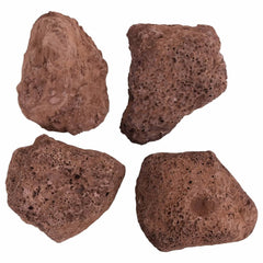 vidaXL Volcanic Rocks 10 kg Red 10-30 cm 4
