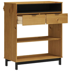 vidaXL Bar Table FLAM 92x45x110 cm Solid Wood Pine 4