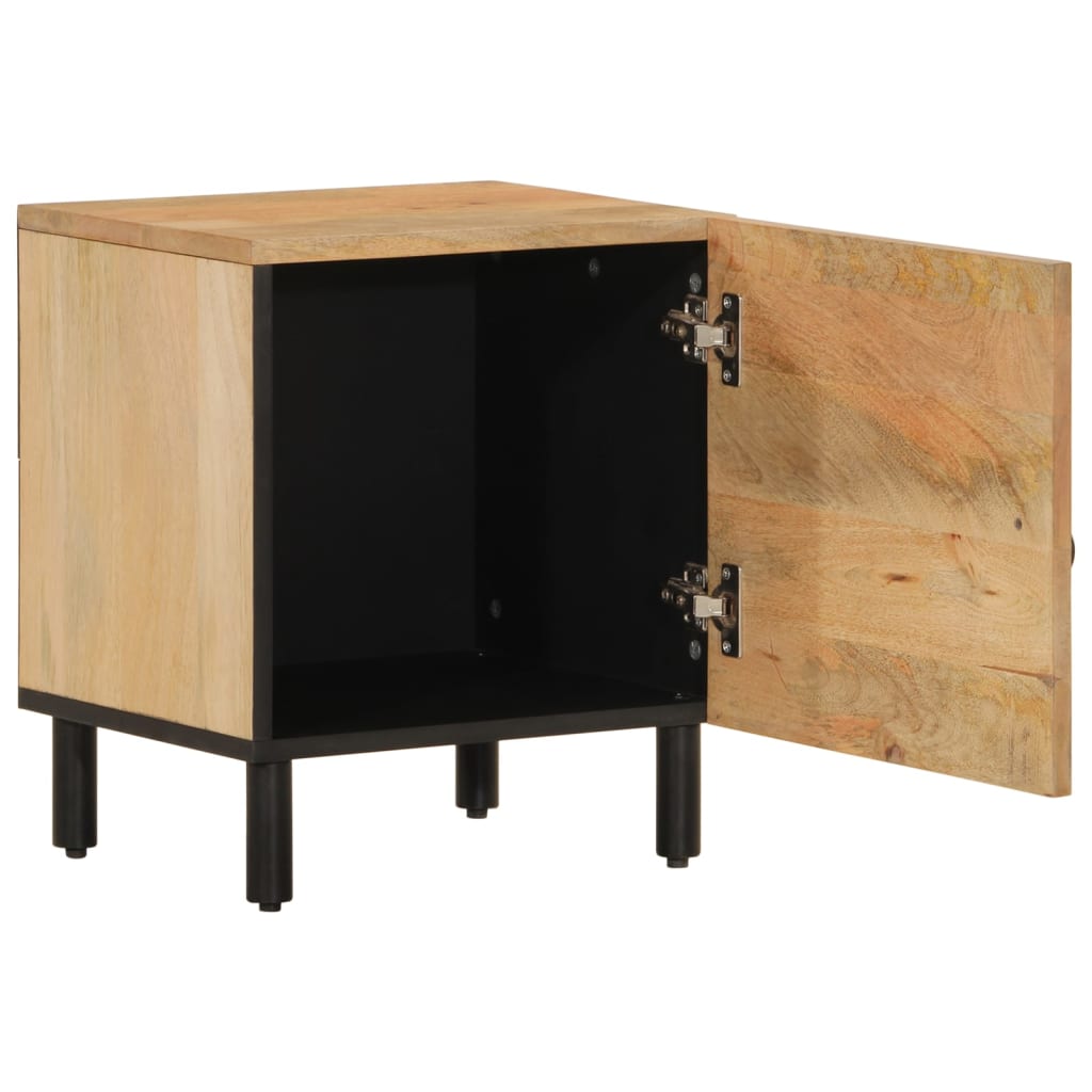 vidaXL Bedside Cabinets 2 pcs 40x33x46 cm Solid Wood Mango 4