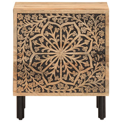vidaXL Bedside Cabinets 2 pcs 40x33x46 cm Solid Wood Mango 6