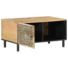 vidaXL Coffee Table 80x50x40 cm Solid Wood Mango 4