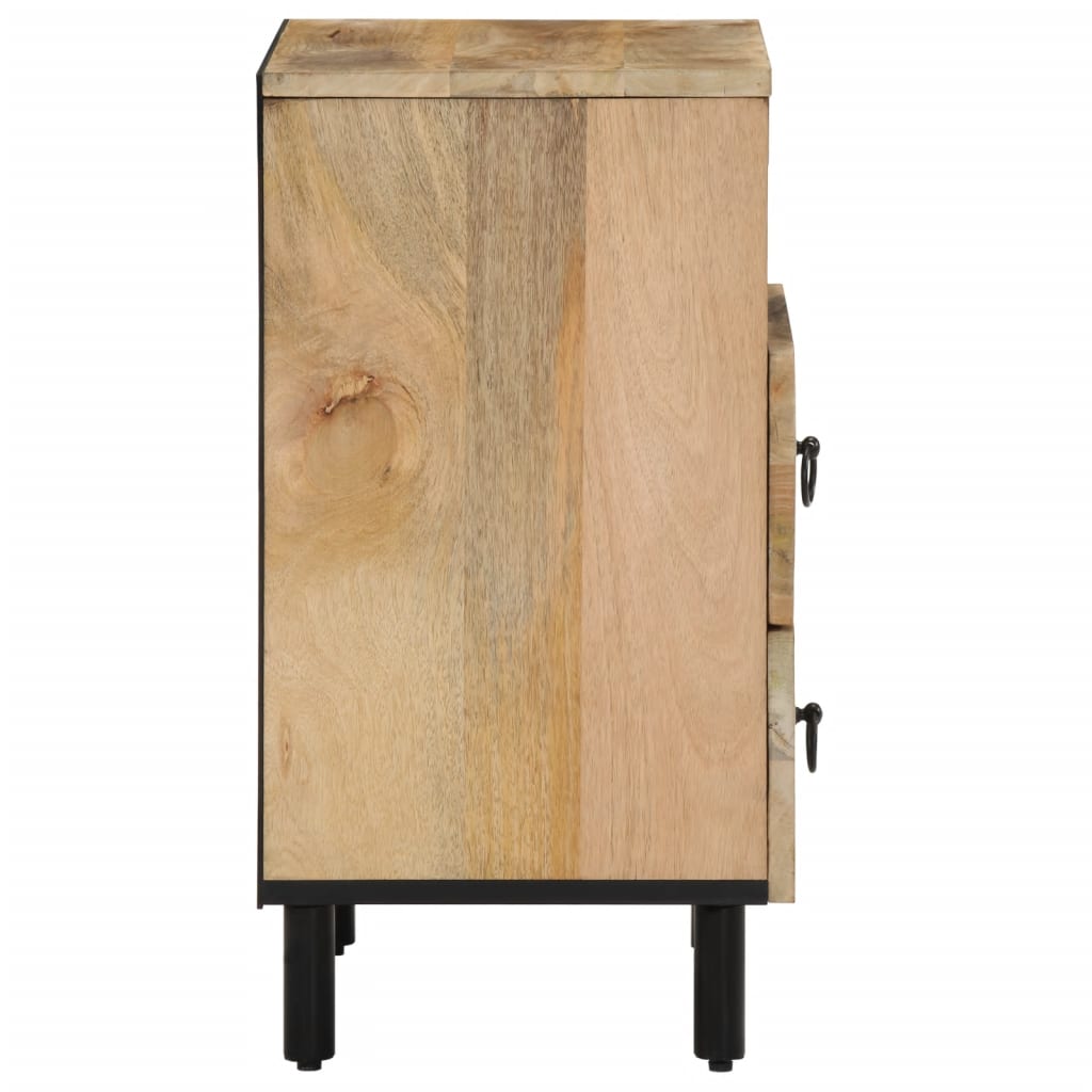 vidaXL Bedside Cabinet 50x33x60 cm Solid Wood Mango 6