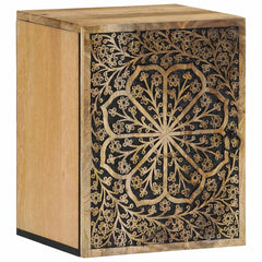 vidaXL Bathroom Wall Cabinet 38x33x48 cm Solid Wood Mango 1