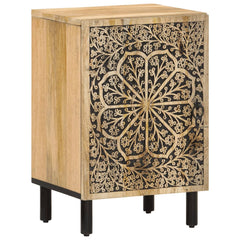 vidaXL Bathroom Cabinet 38x33x58 cm Solid Wood Mango 1
