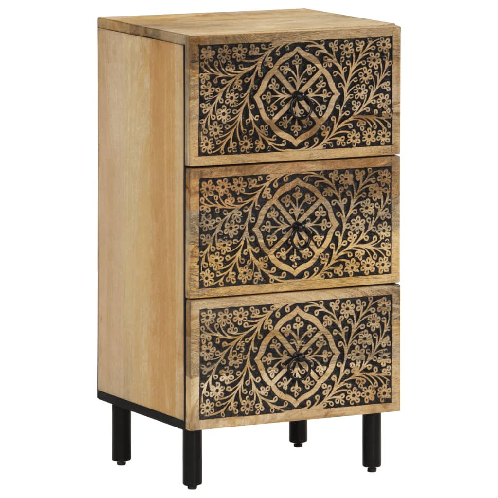 vidaXL Side Cabinet 40x33x75 cm Solid Wood Mango 1