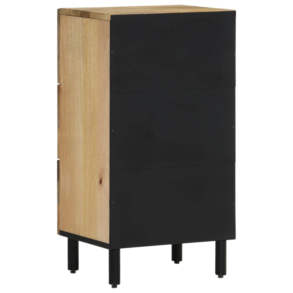 vidaXL Side Cabinet 40x33x75 cm Solid Wood Mango 4
