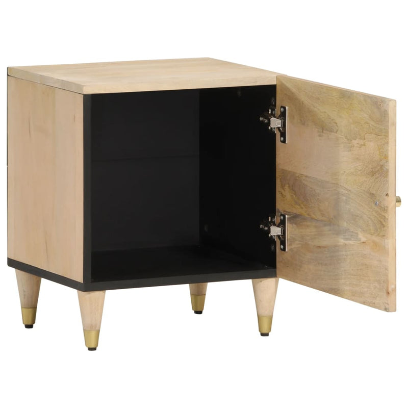 Bedside Cabinets 2 pcs 40x33x46 cm Solid Wood Mango