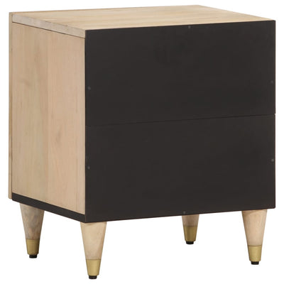 Bedside Cabinets 2 pcs 40x33x46 cm Solid Wood Mango