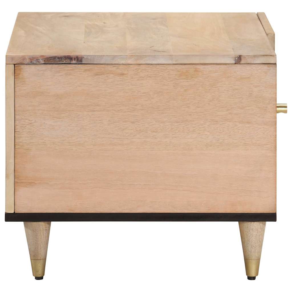 vidaXL Coffee Table 80x50x40 cm Solid Wood Mango 5