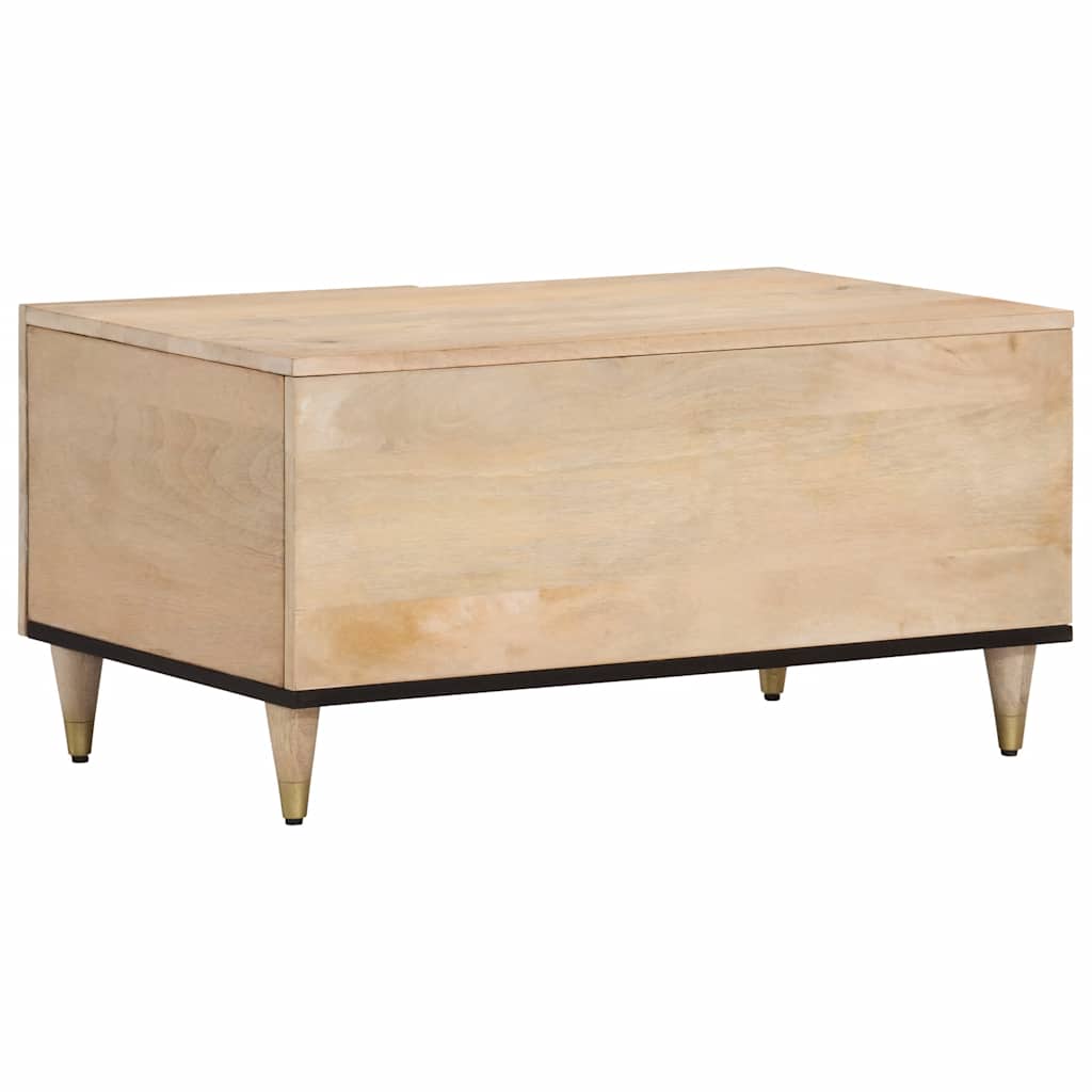 vidaXL Coffee Table 80x50x40 cm Solid Wood Mango 6