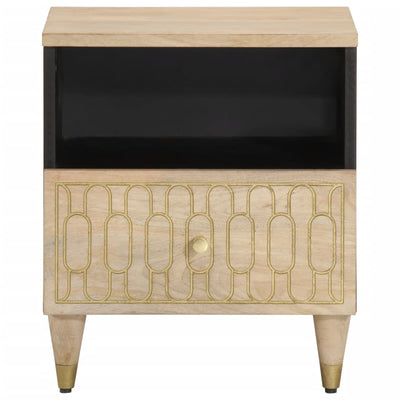 Bedside Cabinets 2 pcs 40x33x46 cm Solid Wood Mango