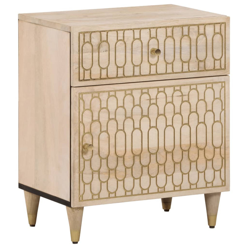 Bedside Cabinet 50x33x60 cm Solid Wood Mango