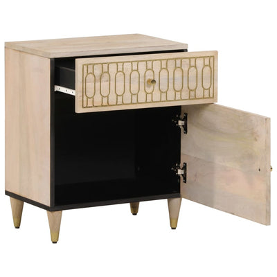 Bedside Cabinet 50x33x60 cm Solid Wood Mango