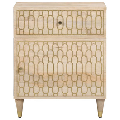 Bedside Cabinet 50x33x60 cm Solid Wood Mango