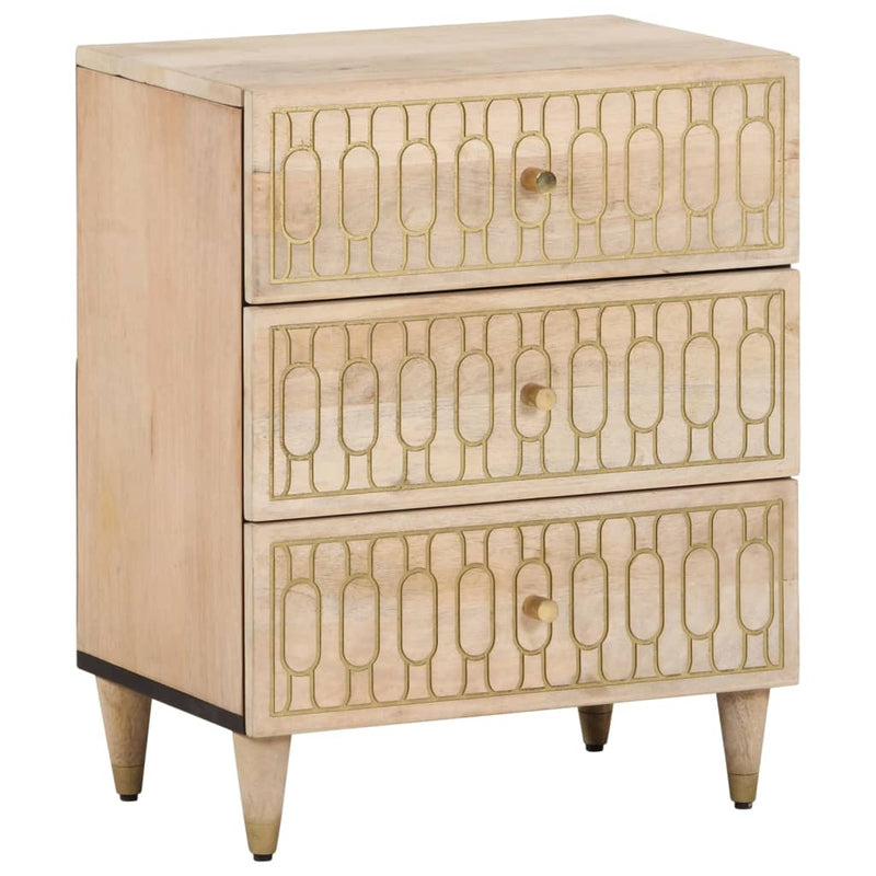 Bedside Cabinet 50x33x60 cm Solid Wood Mango