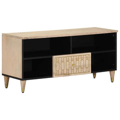 vidaXL TV Cabinet | Natural wood | Solid mango wood | Medium | TV Cabinet 2
