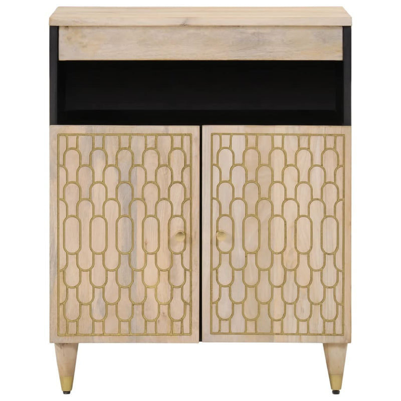 Side Cabinet 60x33x75 cm Solid Wood Mango