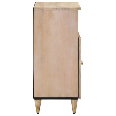 Side Cabinet 60x33x75 cm Solid Wood Mango