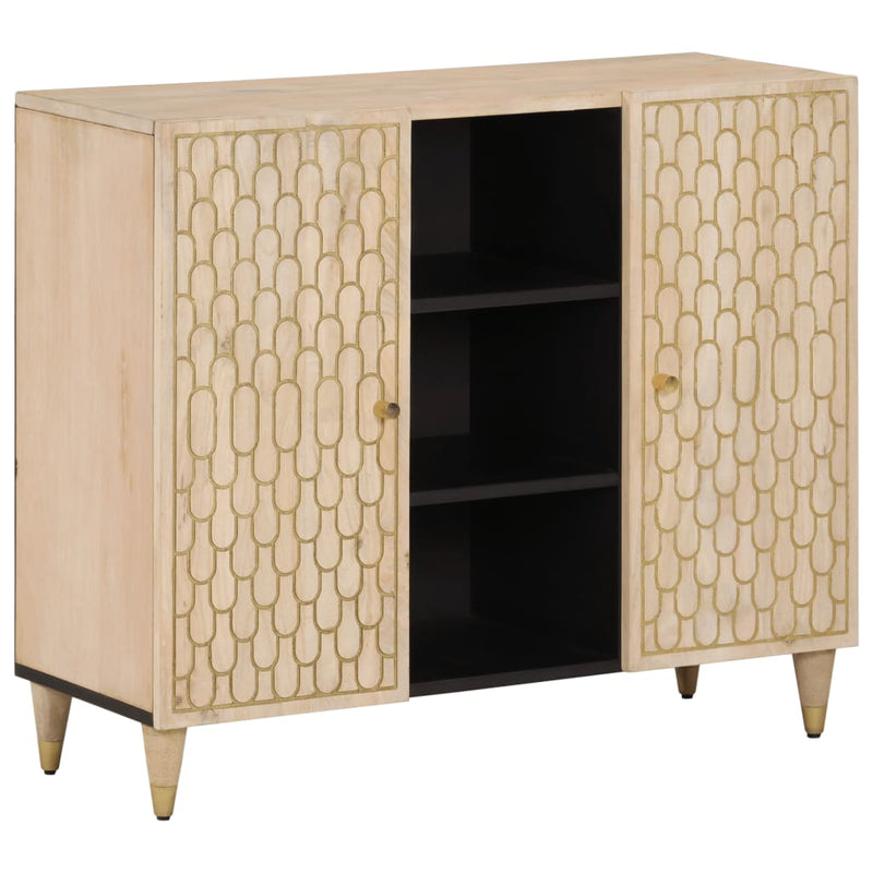 Side Cabinet 90x33x75 cm Solid Wood Mango