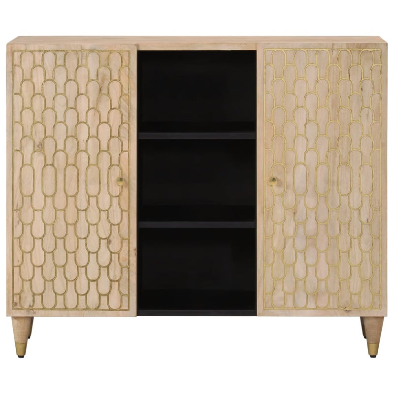 Side Cabinet 90x33x75 cm Solid Wood Mango