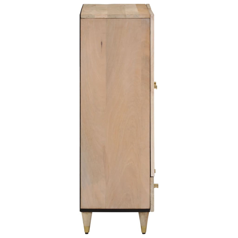 Highboard 60x33x100 cm Solid Wood Mango