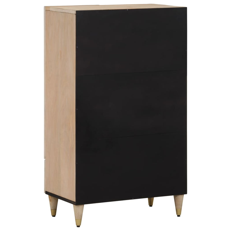 Highboard 60x33x100 cm Solid Wood Mango