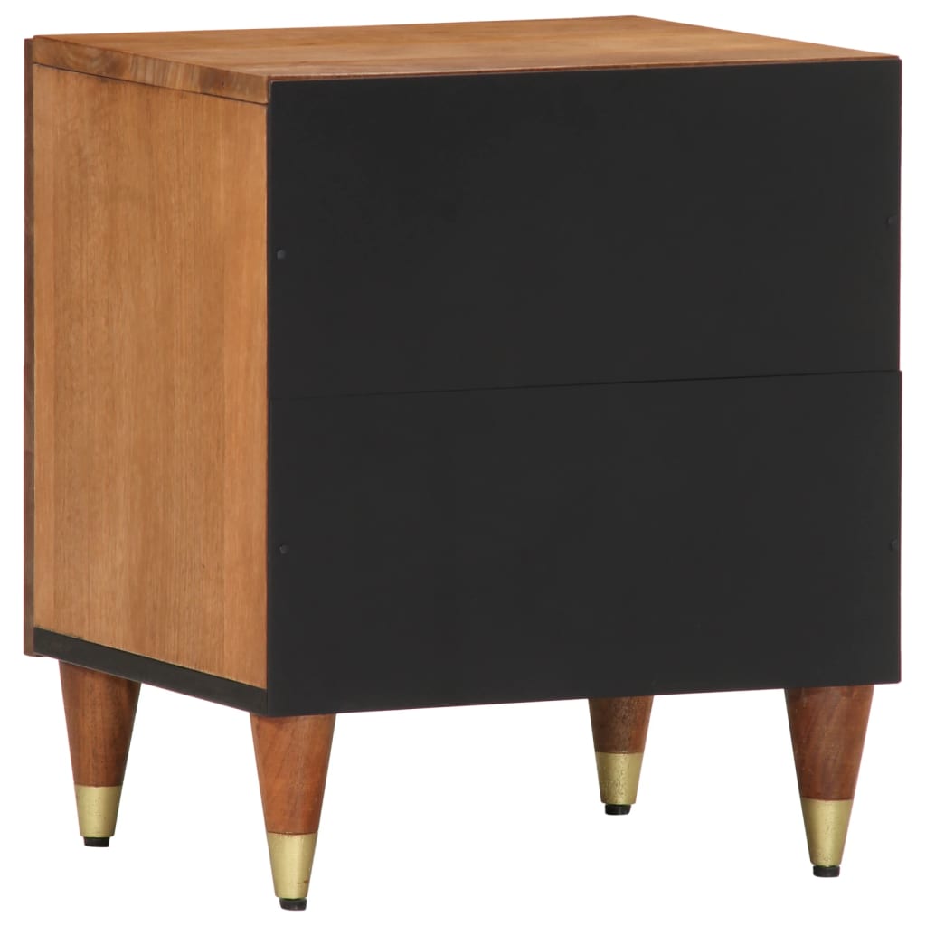 vidaXL Bedside Cabinet 40x33x46 cm Solid Wood Mango 5