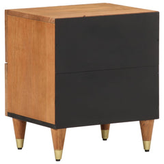vidaXL Bedside Cabinets 2 pcs 40x33x46 cm Solid Wood Mango 5