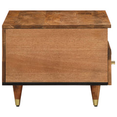Coffee Table 80x54x40 cm Solid Wood Mango Honey brown
