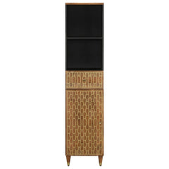 vidaXL Bathroom Cabinet 38x33x160 cm Solid Wood Mango 2