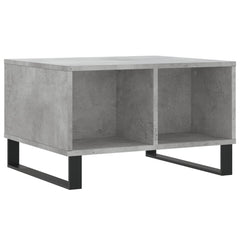 vidaXL Coffee Table Concrete Grey 60x50x36.5 cm Engineered Wood 2