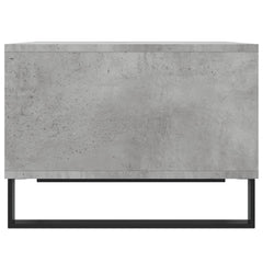 vidaXL Coffee Table Concrete Grey 60x50x36.5 cm Engineered Wood 5
