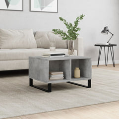 vidaXL Coffee Table Concrete Grey 60x50x36.5 cm Engineered Wood 1