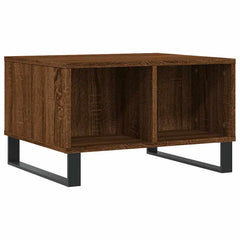 vidaXL Coffee Table Brown Oak 60x50x36.5 cm Engineered Wood 6